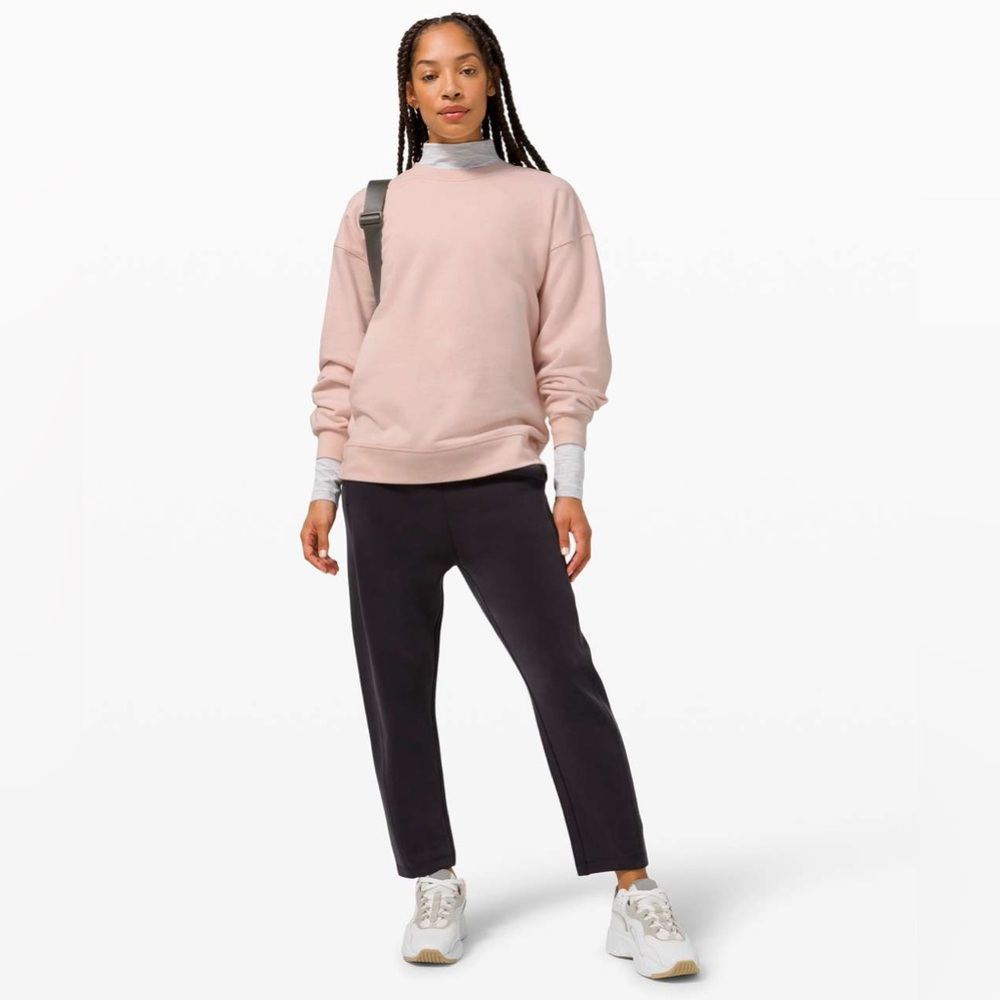 Lululemon Perfectly Oversized Crew Feather Pink Size 4-6?